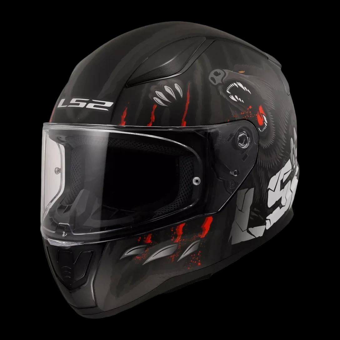 Šalmas LS2 RAPID II CLAW BLACK