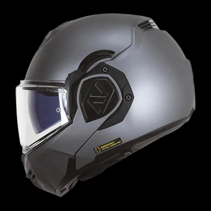 Šalmas LS2 AVANT MAT TITANIUM-06 XXL — nuotrauka 1