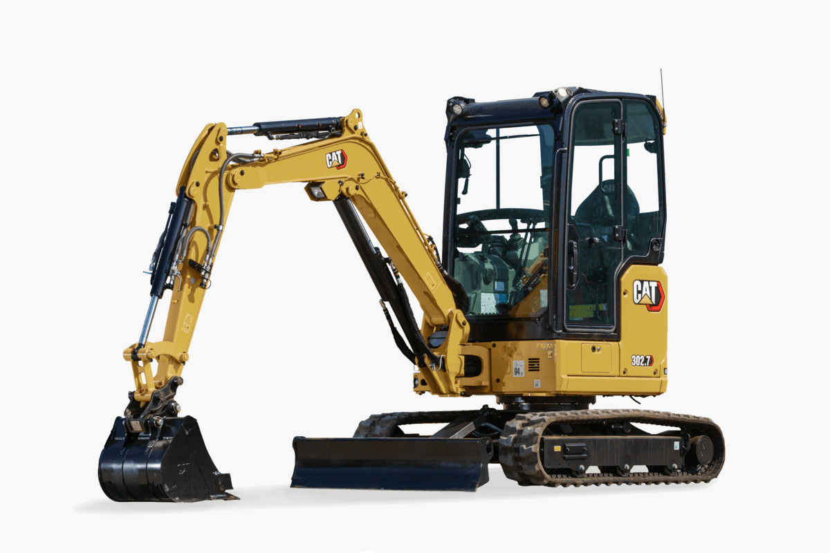 Mini ekskavatorius CAT302.7