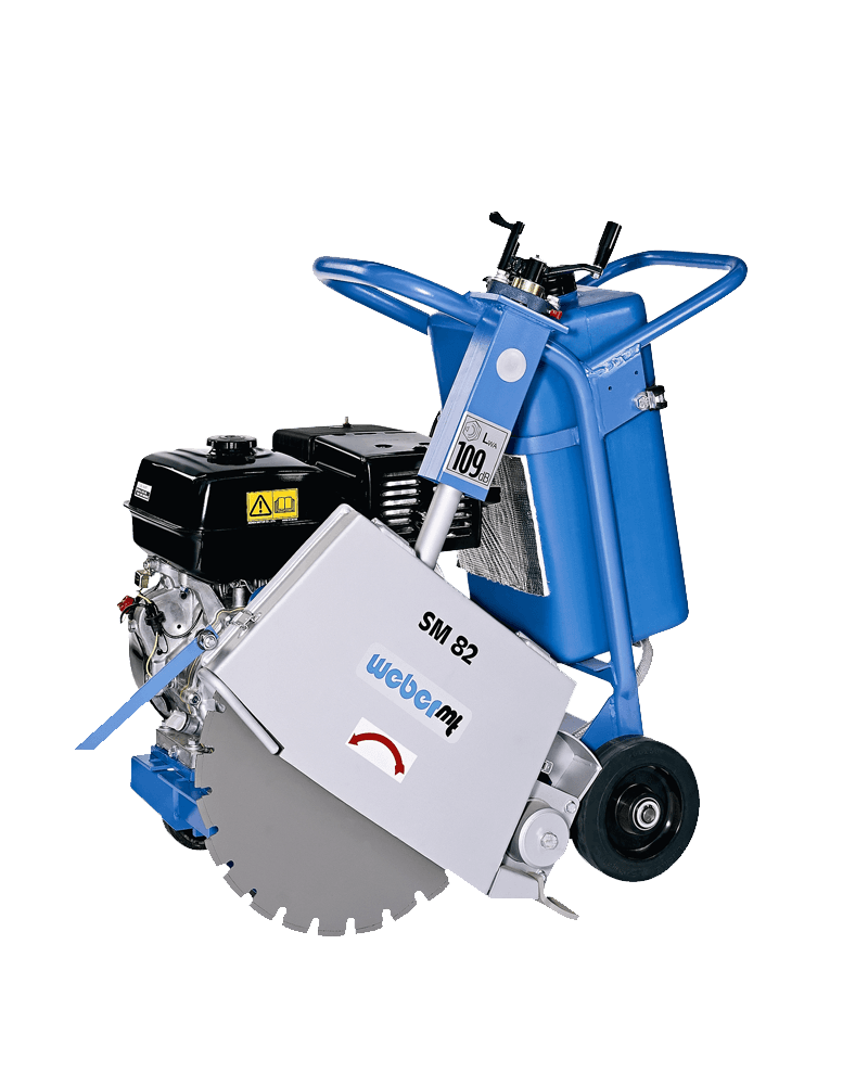 Benzininis pjoviklis iki 500 mm disku WEBER SM-82 — nuotrauka 1
