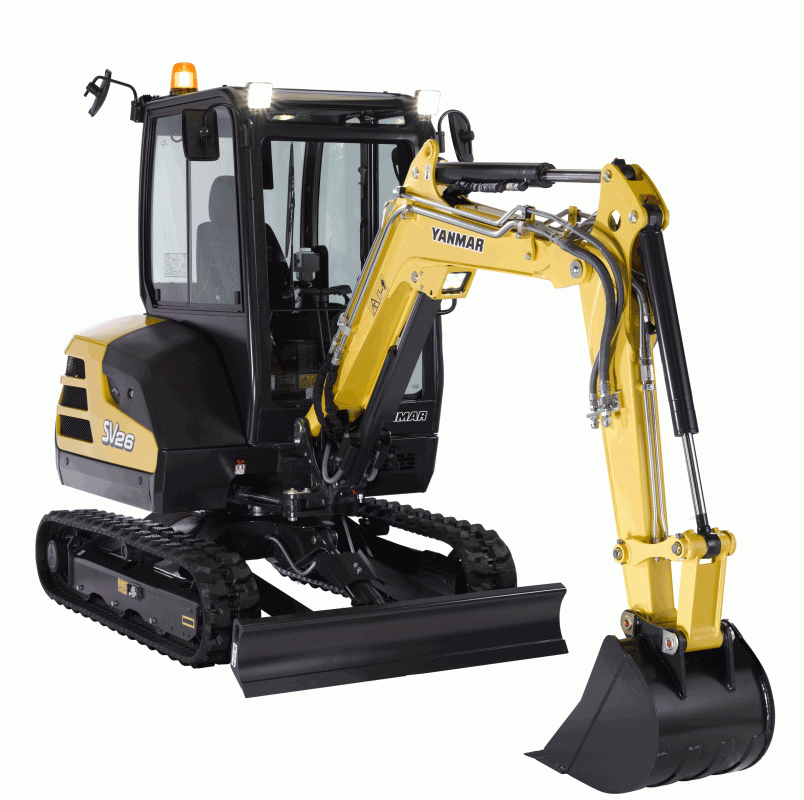 Mini ekskavatorius YANMAR SV26