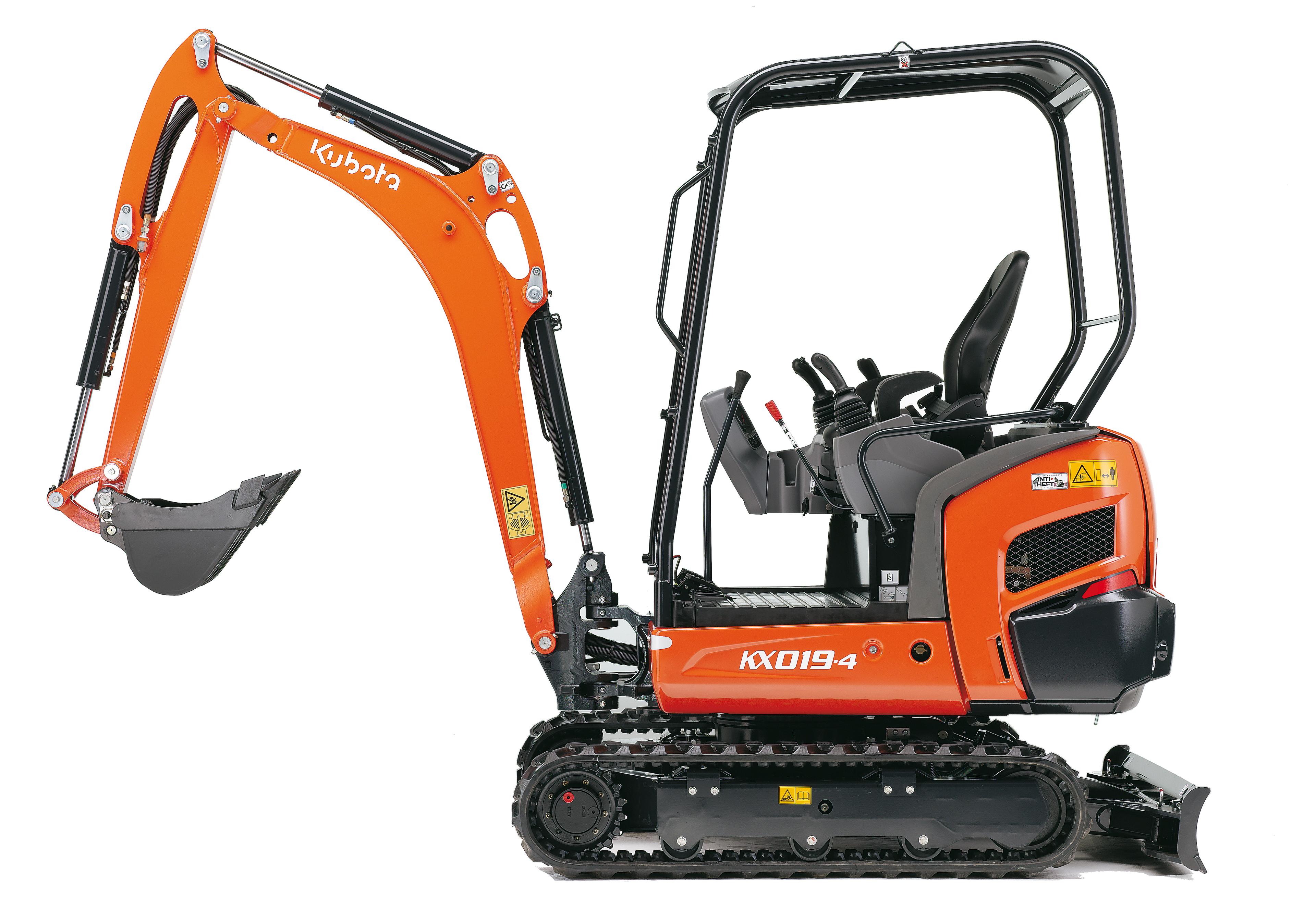 Mini ekskavatorius Kubota KX019-4 — nuotrauka 1