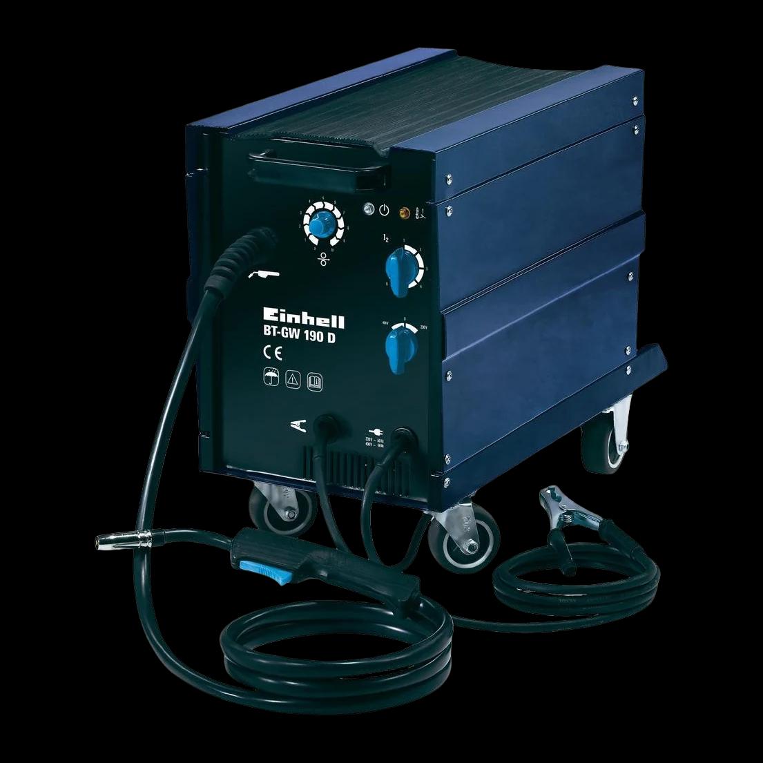 Suvirinimo aparatas pusiau atomatinis, kempas EINHELL BT-GW190D — nuotrauka 1