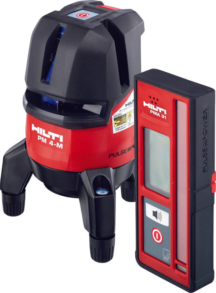 Lazerinis nivelyras vidaus darbams HILTI PM4