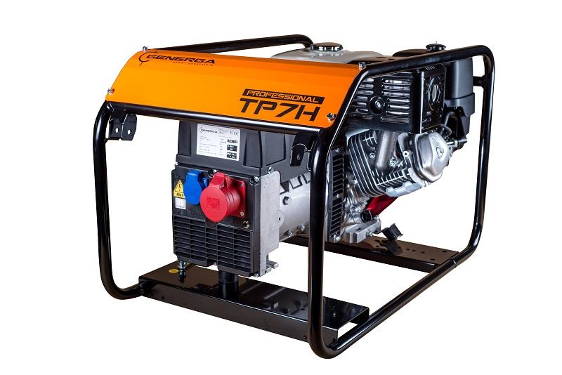 Benzininis elektros generatorius 5,6 kW SDMO, TP7H