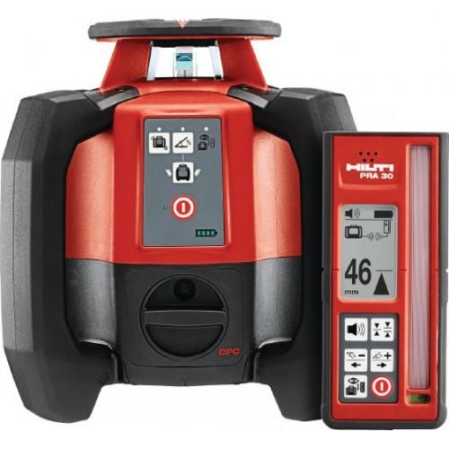 Lazerinis automatinio orientavimo rotacinis nivelyras HILTI PR-30 HVS, BOSCH GRL 300HV