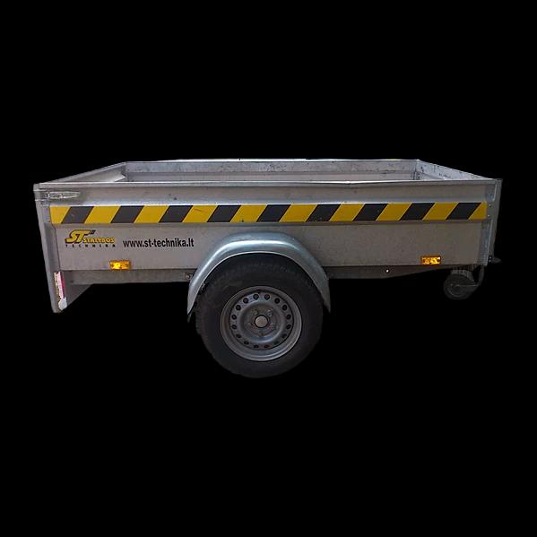 Lengvojo automobilio priekaba TAURAS B701S — nuotrauka 1