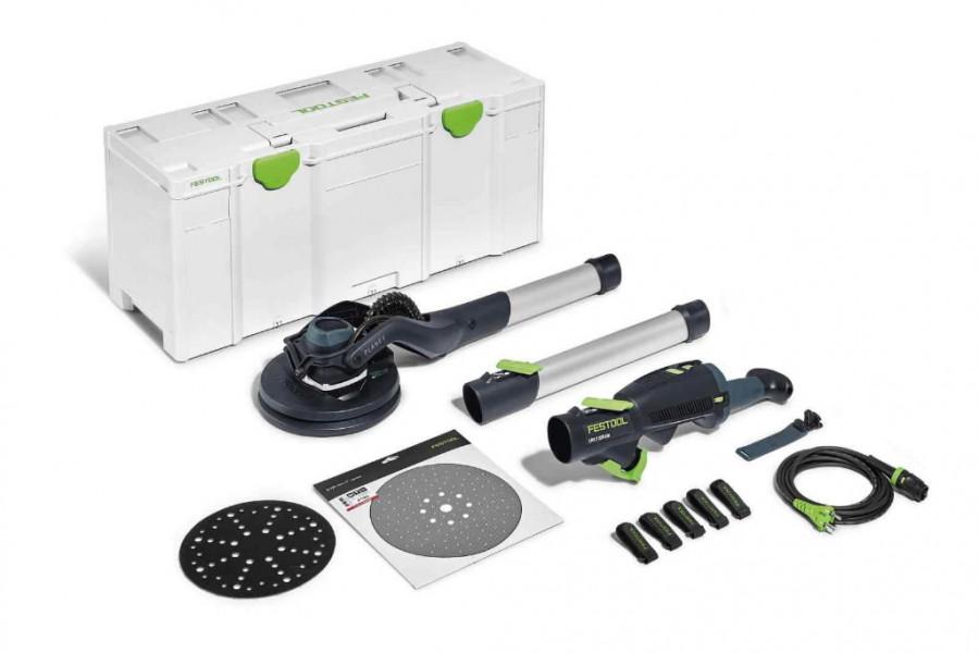 Glaisto šlifuoklis (Žirafa) FESTOOL PLANEX LHS 225 EQI PLUS LED