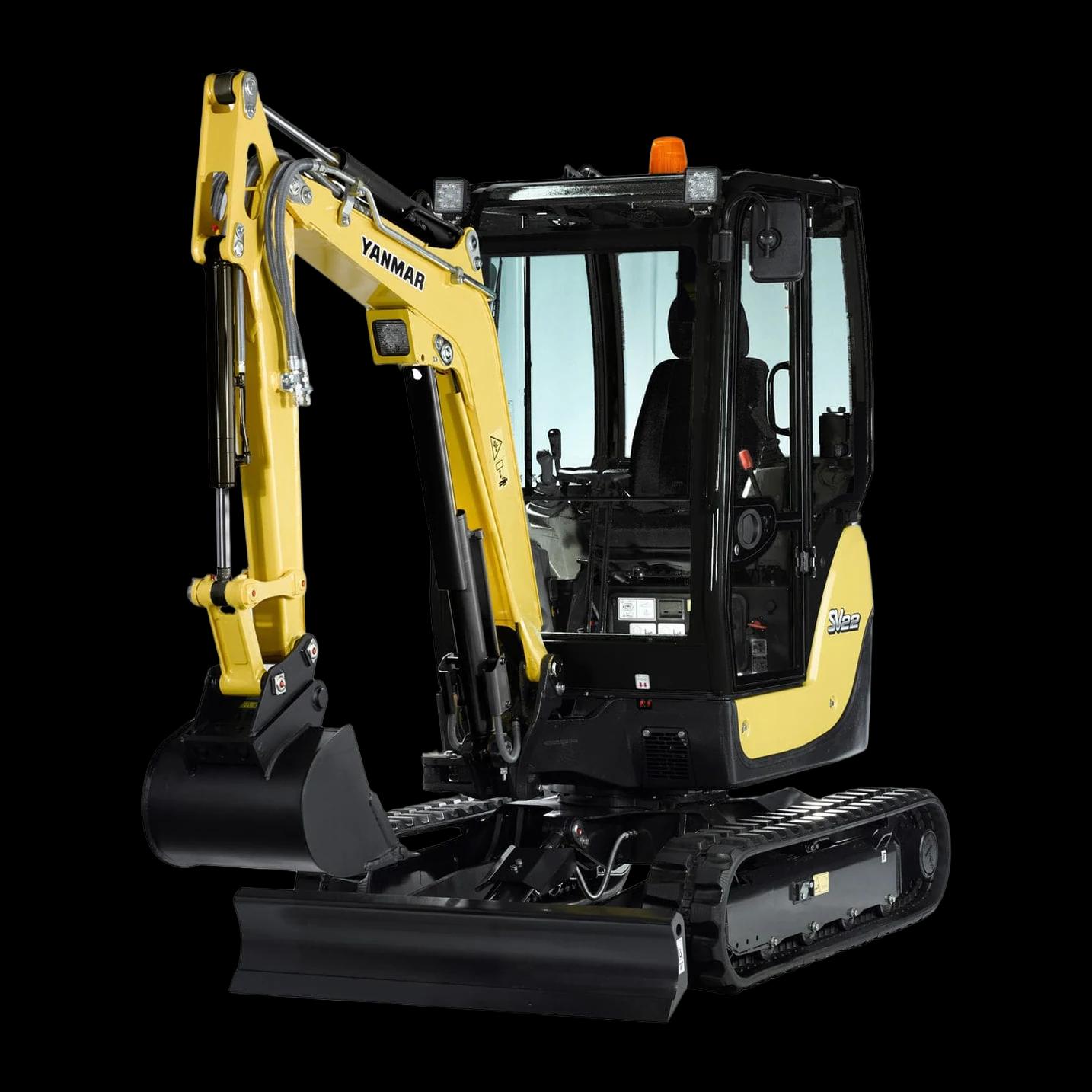 Mini ekskavatorius YANMAR SV18