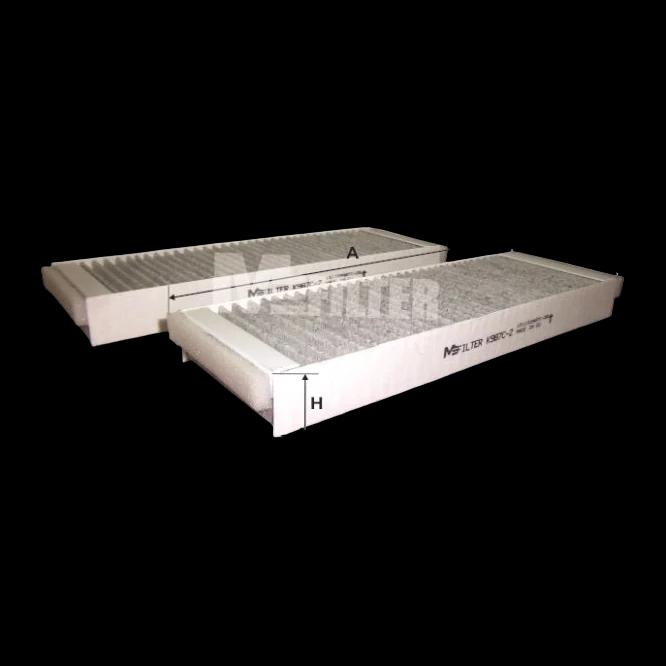 MFILTER Cabin filter K 987C-2