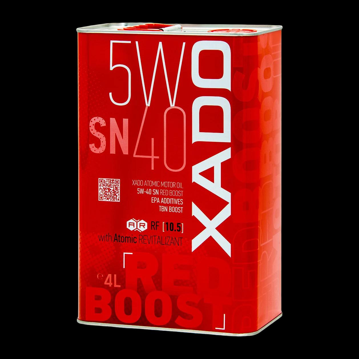 XADO Atomic Oil 5W-40 SN RED BOOST