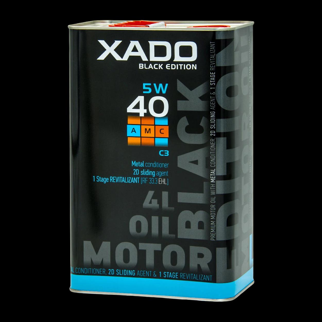 XADO Atomic Oil 5W-40 С3 AMC Black Edition