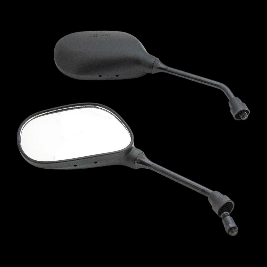 Veidrodėlių pora QY134 D+D M10 su EC juodas — nuotrauka 1