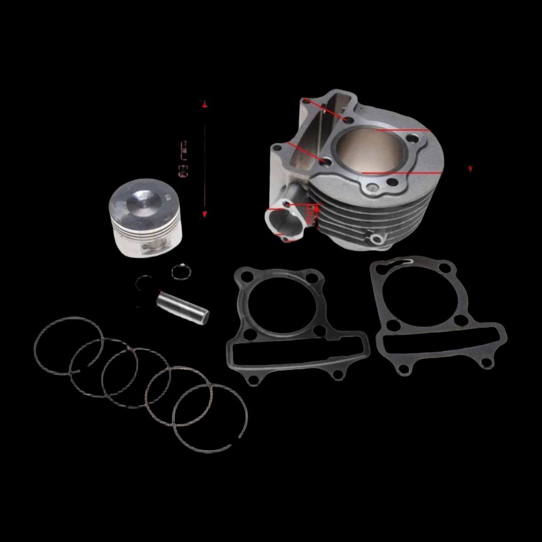 Cilindras su stūmokliu GY6 4T 150cc 57,40mm SEE TW — nuotrauka 1