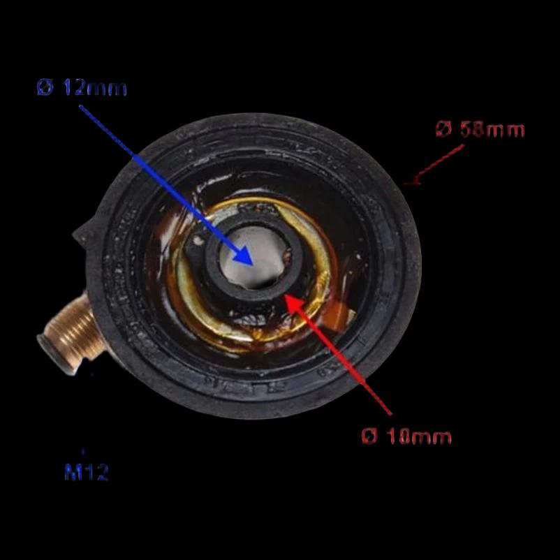 Spidometro troso mazgas (reduktorius) tvirtinamas D C — nuotrauka 1