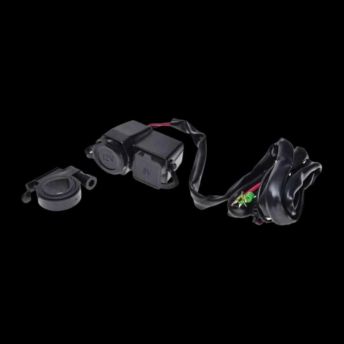 Motociklo USB įkroviklio jungtis — nuotrauka 1